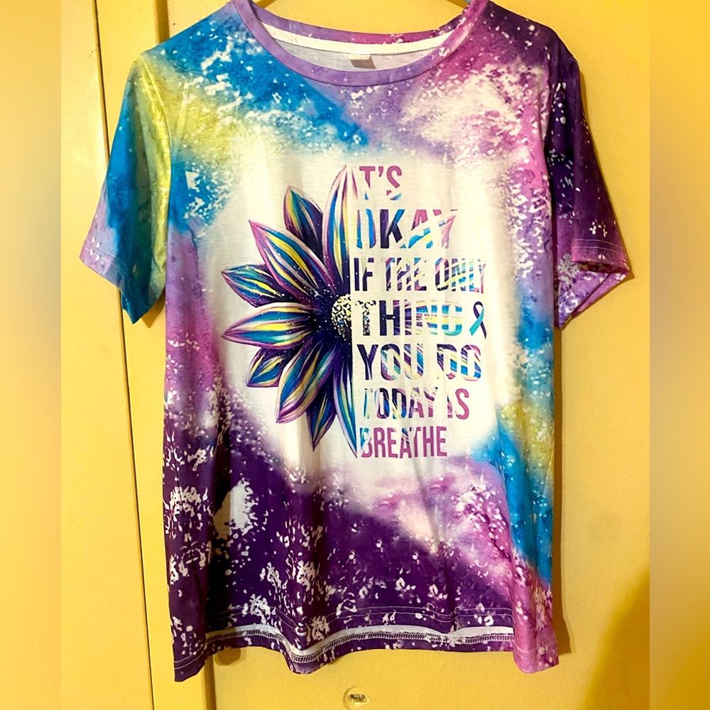 Tie dyed shirt size XL never worn